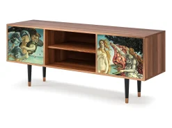 Mueble de TV - 170х69х48 cm - T2 - The Birth of Venus, Nogueira^ Móvel De Tv