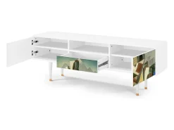 Sale Mueble de TV - 170х59х41 cm - T6 - The Cubist Paintings , Branco Bege