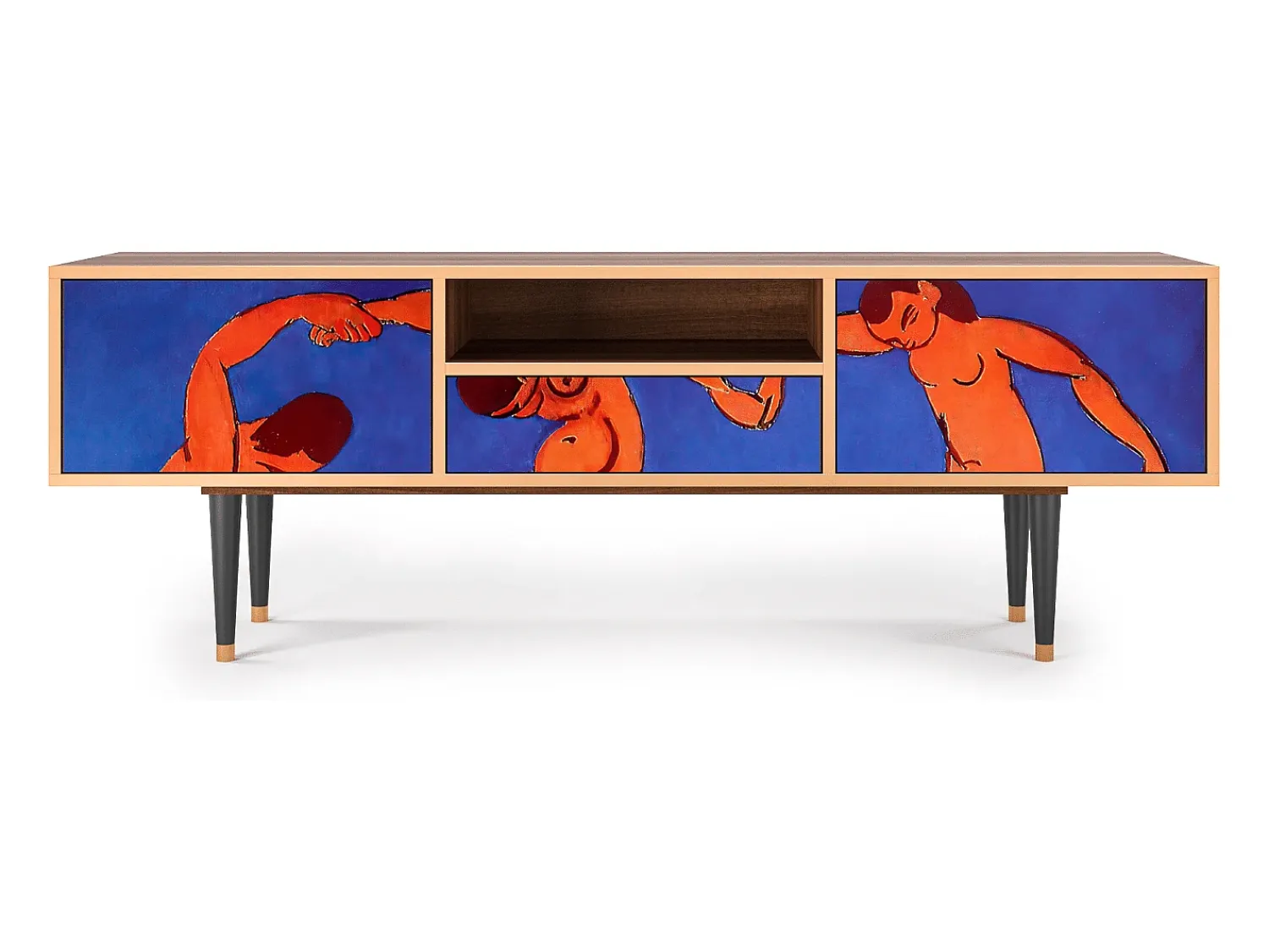 Móvel De Tv| Mueble de TV - 170х59х41 cm - T6 - The Dance by Matisse , Nogueira Castanho