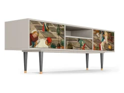 Móvel De Tv| Mueble de TV - 170х59х41 cm - T6 - The Younger - Spring, Areia Bege