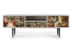Móvel De Tv| Mueble de TV - 170х59х41 cm - T6 - The Younger - Spring, Areia Bege
