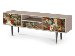 Móvel De Tv| Mueble de TV - 170х59х41 cm - T6 - The Younger - Spring, Areia Bege