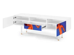 Móvel De Tv| Mueble de TV - 170х59х41 cm - T6 - The Dance by Matisse , Branco Bege