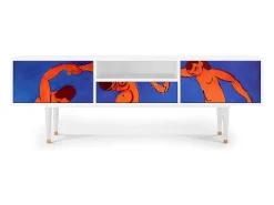 Móvel De Tv| Mueble de TV - 170х59х41 cm - T6 - The Dance by Matisse , Branco Bege