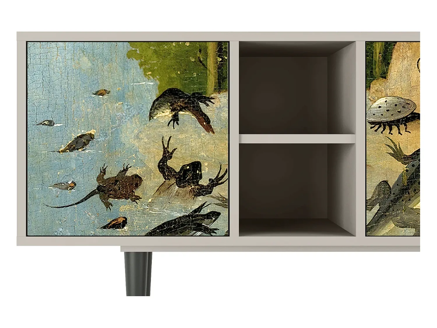 Mueble de TV - 150х69х41 cm - T5 - The Garden by Bosch, Areia^ Móvel De Tv