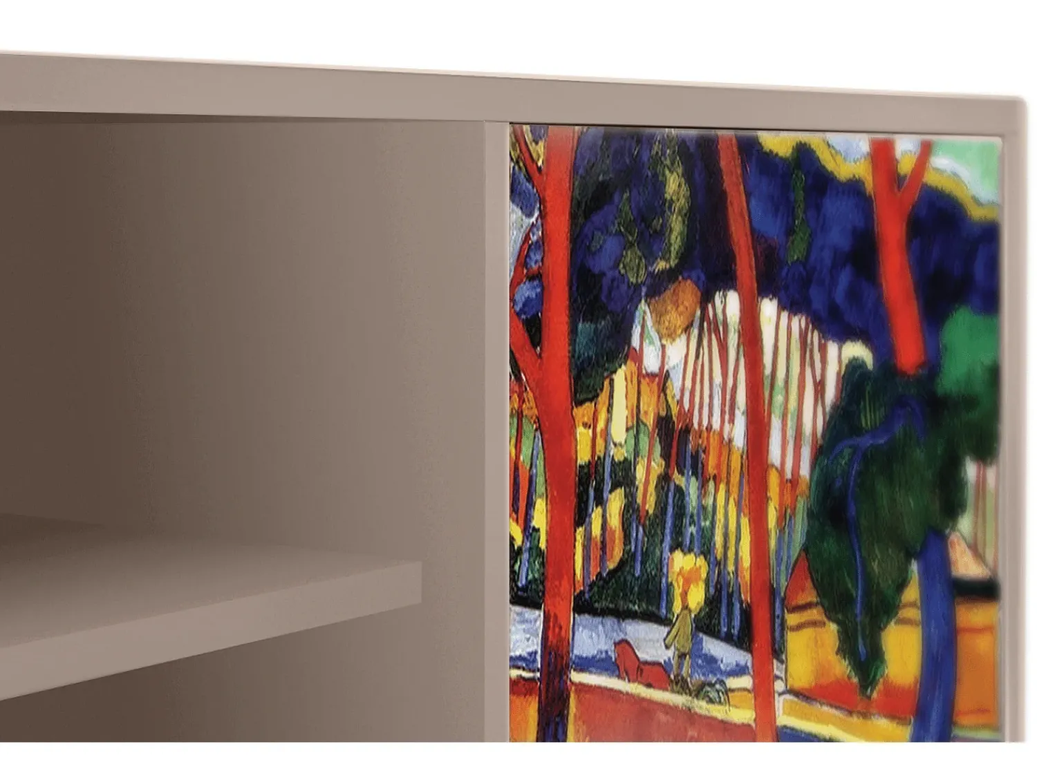Móvel De Tv* Mueble de TV - 170х69х48 cm - T2 - The Turning Road, Latte Bege