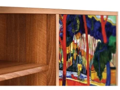 Móvel De Tv| Mueble de TV - 170х69х48 cm - T2 - The Turning Road, Nogueira Castanho