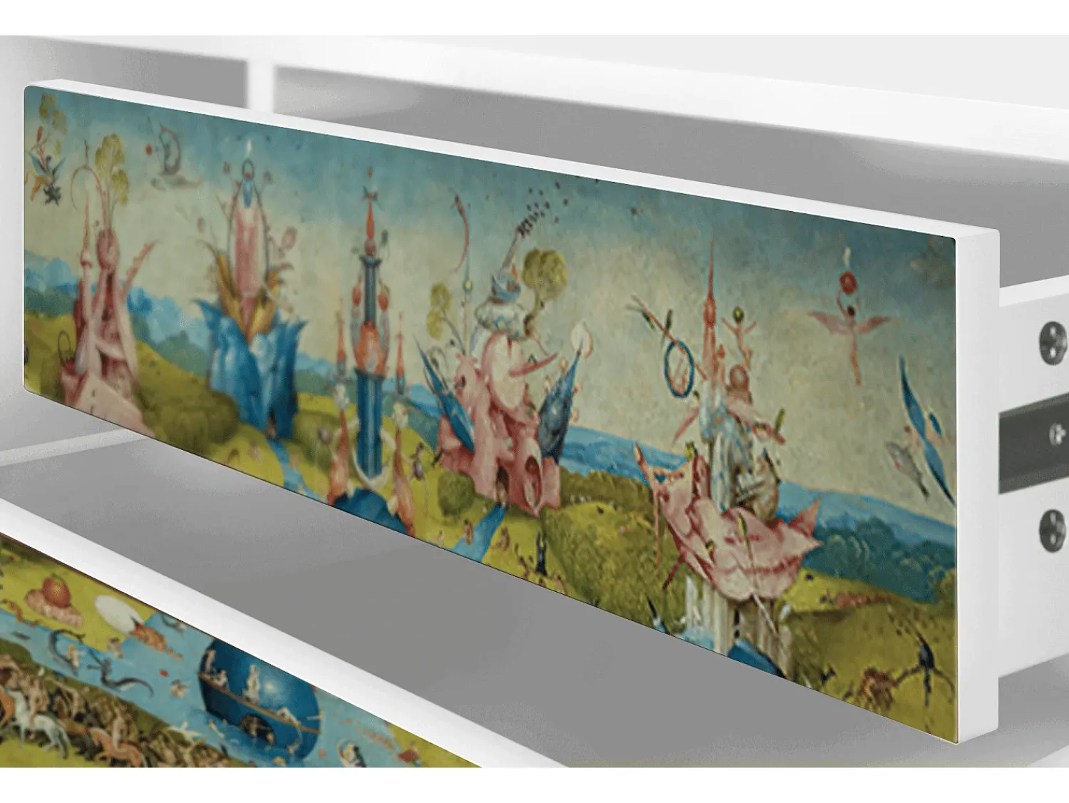 Móvel De Tv* Mueble de TV - 170х59х48 cm - T4 - The Garden 2 by Bosch, Branco Bege