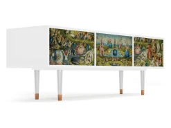 Móvel De Tv* Mueble de TV - 170х59х48 cm - T4 - The Garden 2 by Bosch, Branco Bege