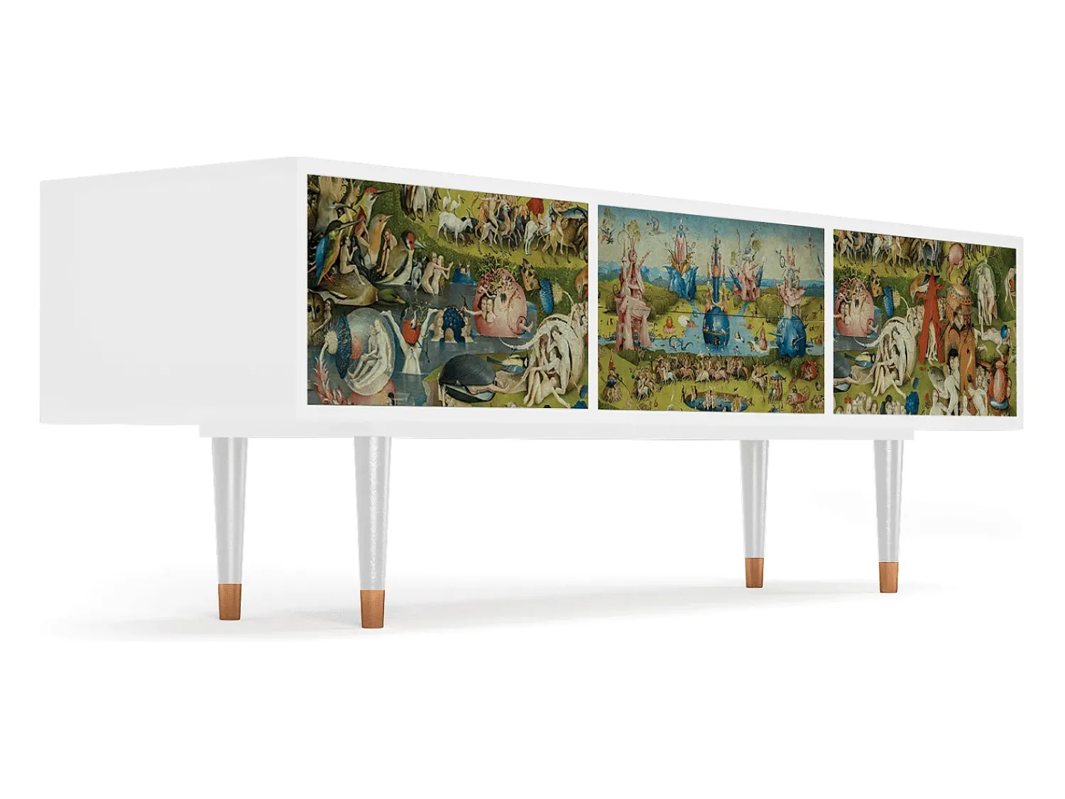 Móvel De Tv* Mueble de TV - 170х59х48 cm - T4 - The Garden 2 by Bosch, Branco Bege