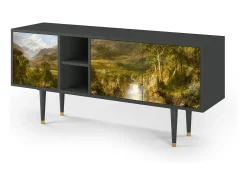 Mueble de TV - 150х69х41 cm - T5 - The Heart of the Andes , Antracite^ Móvel De Tv