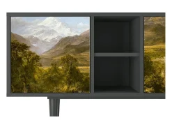 Mueble de TV - 150х69х41 cm - T5 - The Heart of the Andes , Antracite^ Móvel De Tv
