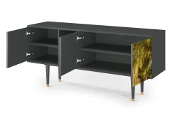 Mueble de TV - 150х69х41 cm - T5 - The Heart of the Andes , Antracite^ Móvel De Tv