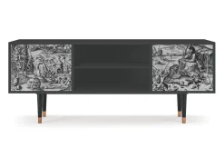 Móvel De Tv| Mueble de TV - 170х69х48 cm - T2 - The Temptation, Antracite Cinza antracite