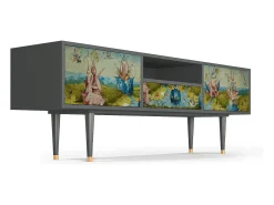 Móvel De Tv* Mueble de TV - 170х59х41 cm - T6 - The Garden 2 by Bosch, Antracite Cinza antracite