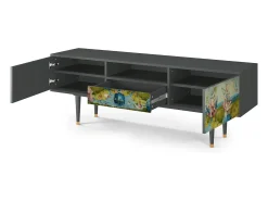 Móvel De Tv* Mueble de TV - 170х59х41 cm - T6 - The Garden 2 by Bosch, Antracite Cinza antracite