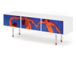 Móvel De Tv| Mueble de TV - 170х59х48 cm - T4 - The Dance by Matisse , Branco Bege