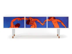 Móvel De Tv| Mueble de TV - 170х59х48 cm - T4 - The Dance by Matisse , Branco Bege