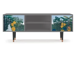 Sale Mueble de TV - 170х69х48 cm - T2 - The Repast of the Lion, Cinza Cinzento