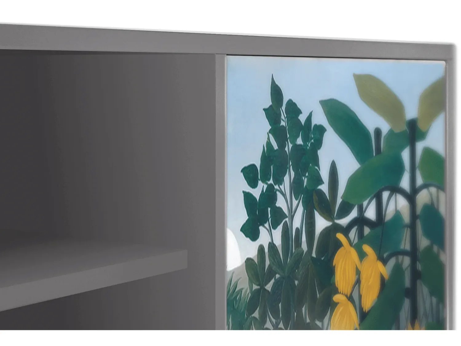 Sale Mueble de TV - 170х69х48 cm - T2 - The Repast of the Lion, Cinza Cinzento