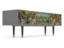 Móvel De Tv| Mueble de TV - 170х59х48 cm - T4 - The Garden 2 by Bosch, Cinza Cinzento