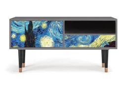 Discount Mueble de TV - 115х59х48 cm - T3 - The Starry Night , Areia Bege