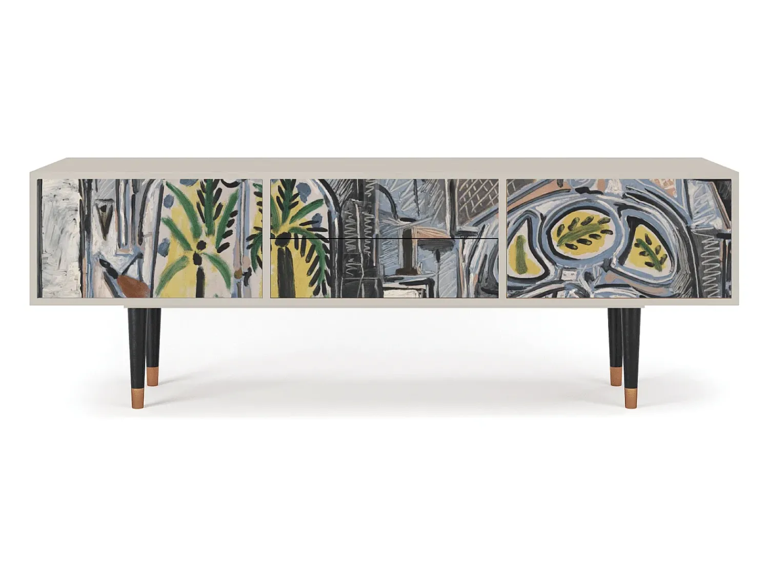 Mueble de TV - 170х59х48 cm - T4 - The Studio , Areia Bege