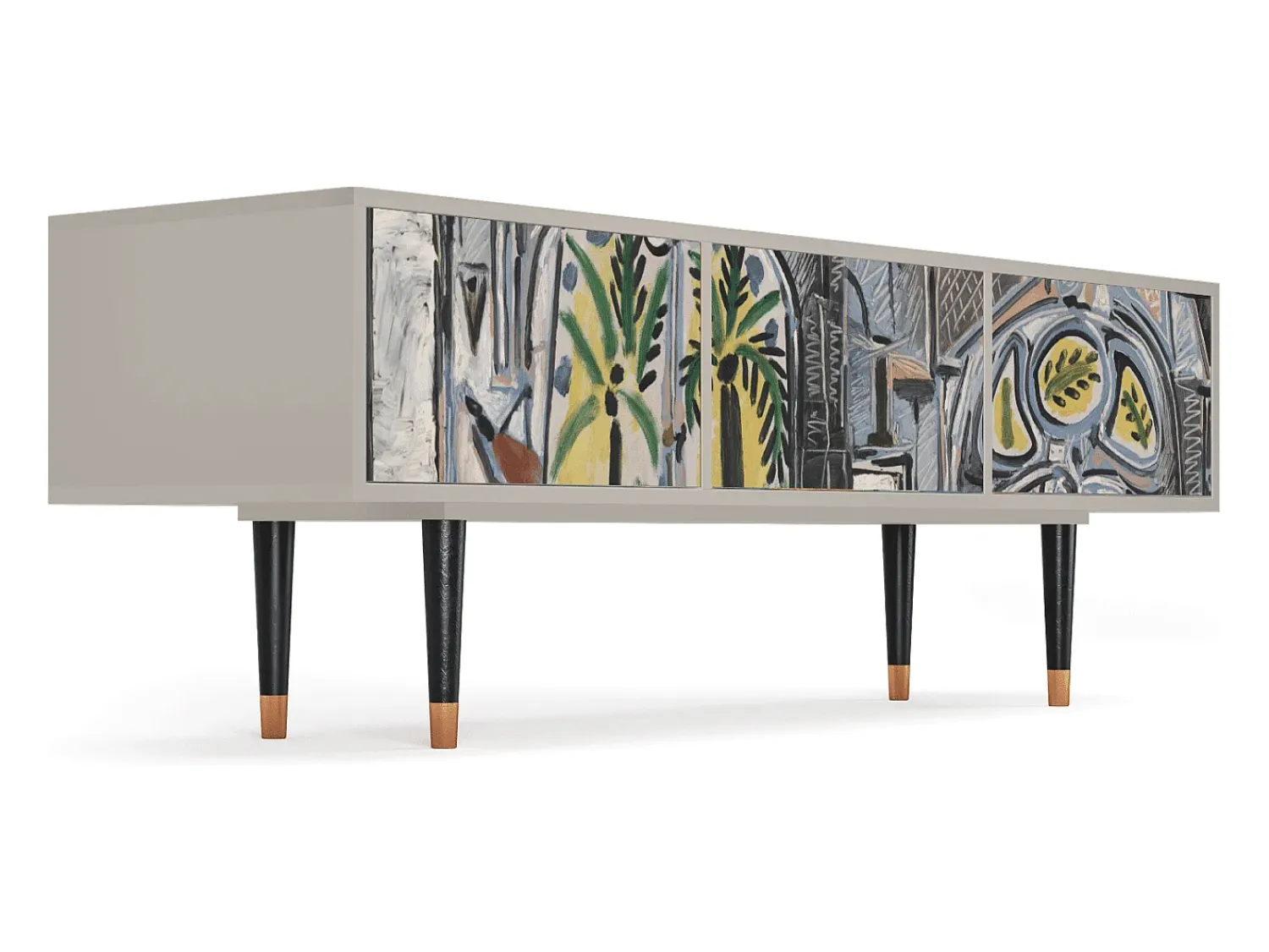 Mueble de TV - 170х59х48 cm - T4 - The Studio , Areia Bege