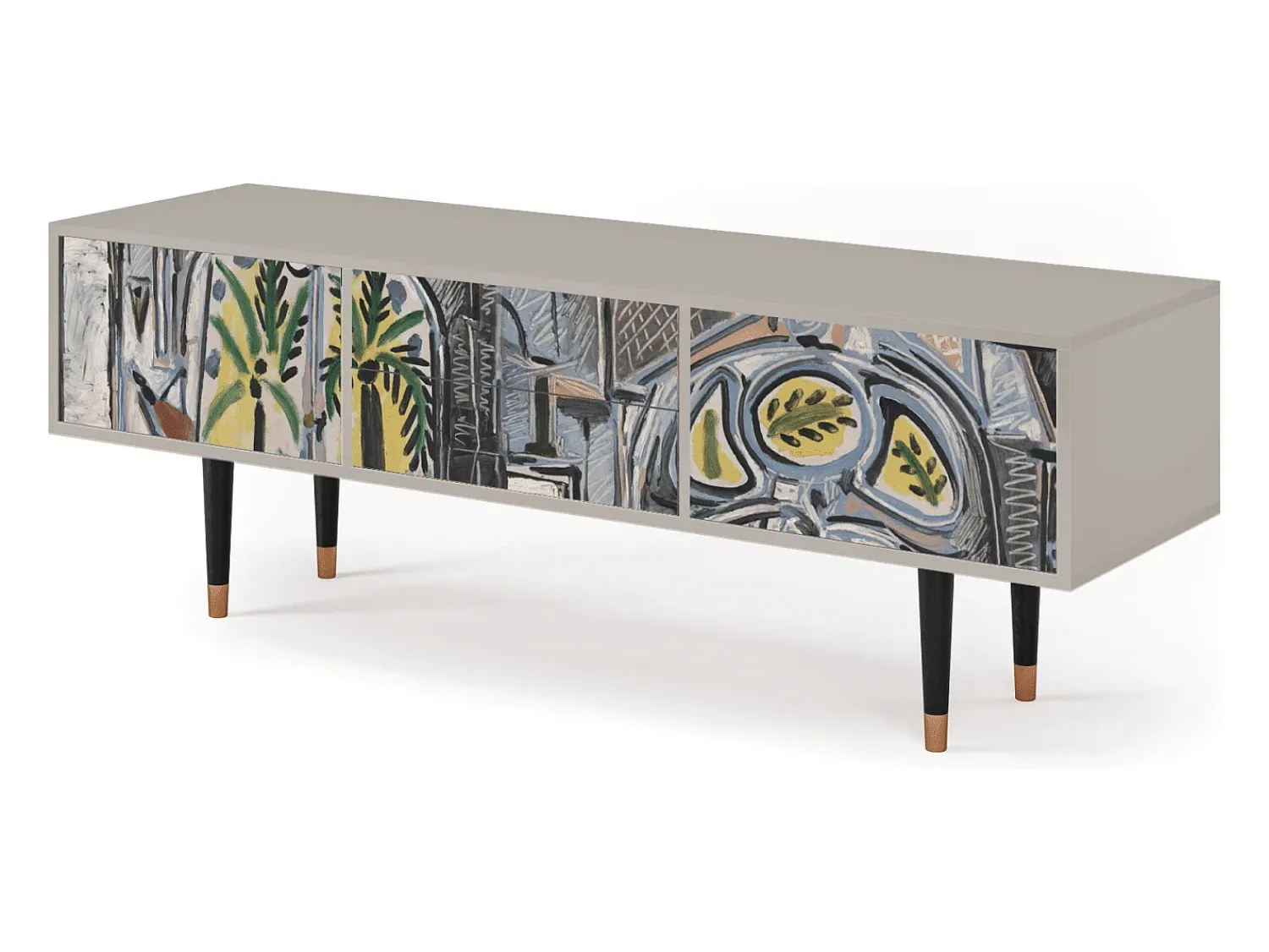 Mueble de TV - 170х59х48 cm - T4 - The Studio , Areia Bege