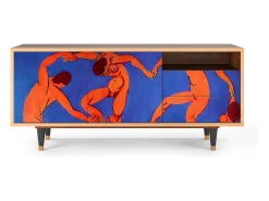 Móvel De Tv| Mueble de TV - 125х56х41 cm - T7 - The Dance by Matisse , Nogueira Castanho