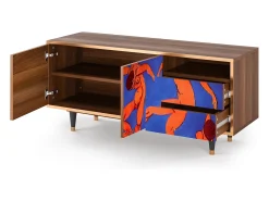 Móvel De Tv| Mueble de TV - 125х56х41 cm - T7 - The Dance by Matisse , Nogueira Castanho