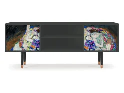 Clearance Mueble de TV - 170х69х48 cm - T2 - The Maiden by Klimt, Antracite Cinza antracite