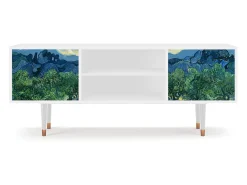 Móvel De Tv* Mueble de TV - 170х69х48 cm - T2 - The Oil Trees, Branco Bege