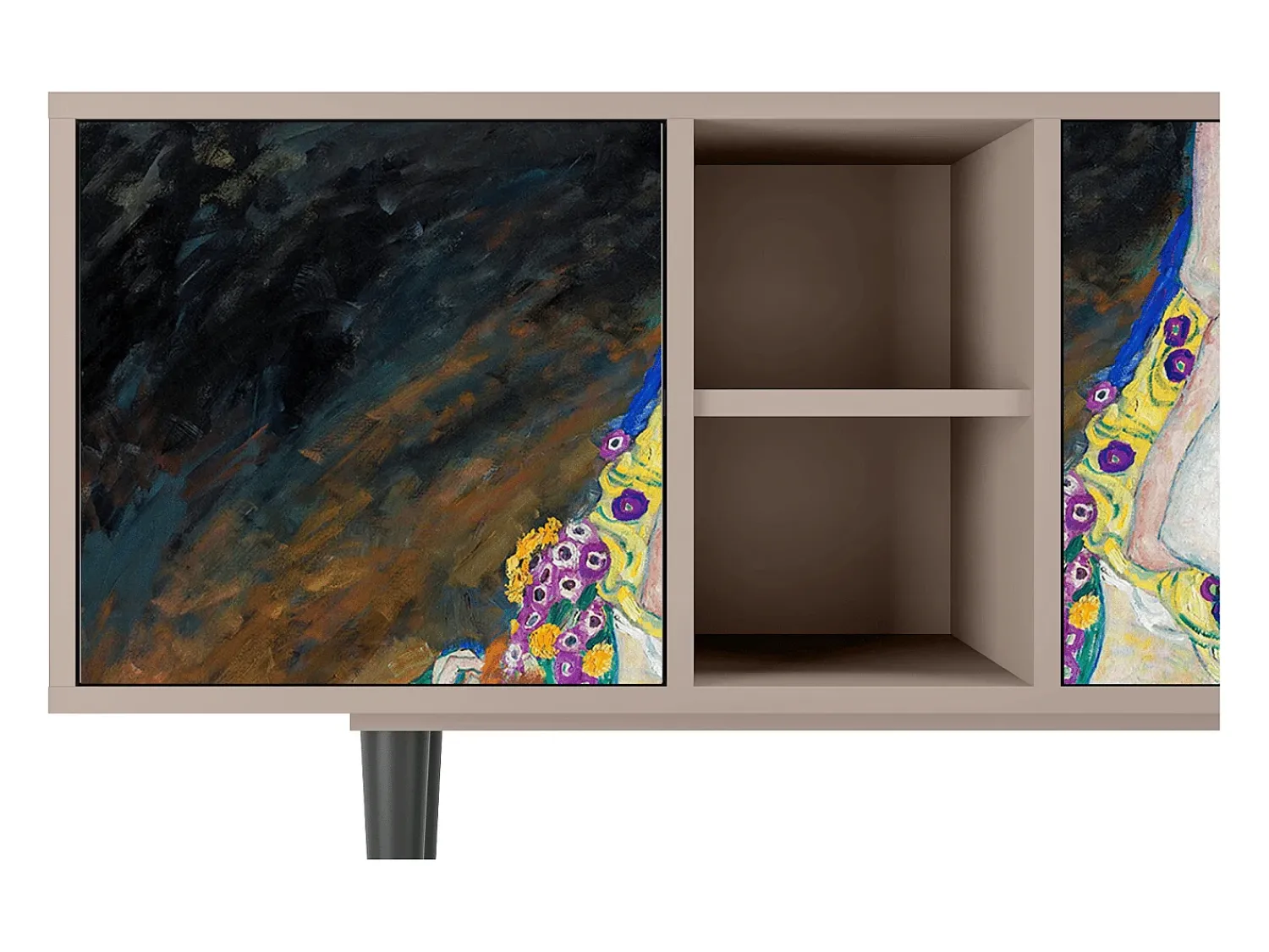 Sale Mueble de TV - 150х69х41 cm - T5 - The Maiden by Klimt, Latte Bege