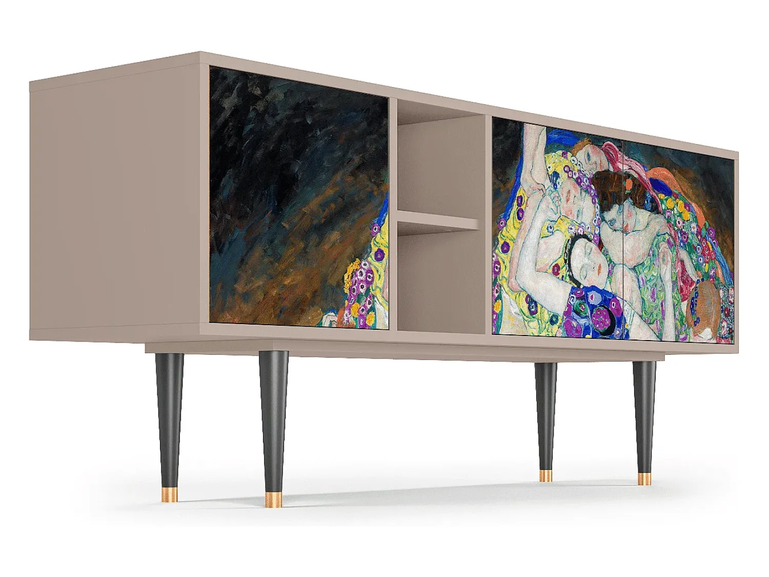 Sale Mueble de TV - 150х69х41 cm - T5 - The Maiden by Klimt, Latte Bege