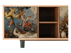 Online Mueble de TV - 150х69х41 cm - T5 - The Fall, Nogueira Castanho
