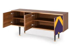 Mueble de TV - 150х69х41 cm - T5 - The Brightest Way, Nogueira^ Móvel De Tv