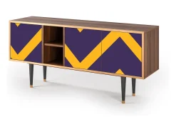 Mueble de TV - 150х69х41 cm - T5 - The Brightest Way, Nogueira^ Móvel De Tv