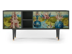 Móvel De Tv* Mueble de TV - 150х69х41 cm - T5 - The Garden 2 by Bosch, Antracite Cinza antracite