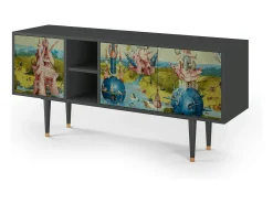 Móvel De Tv* Mueble de TV - 150х69х41 cm - T5 - The Garden 2 by Bosch, Antracite Cinza antracite