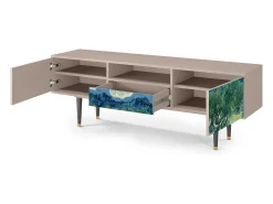 Mueble de TV - 170х59х41 cm - T6 - The Oil Trees, Latte Bege