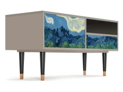 Móvel De Tv* Mueble de TV - 115х59х48 cm - T3 - The Oil Trees, Areia Bege