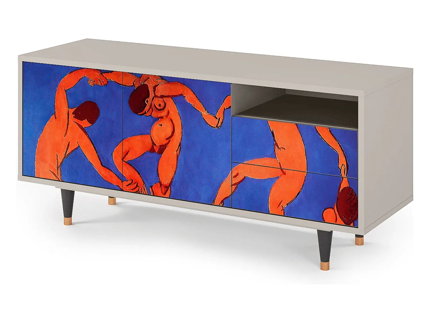 Mueble de TV - 125х56х41 cm - T7 - The Dance by Matisse , Areia^ Móvel De Tv