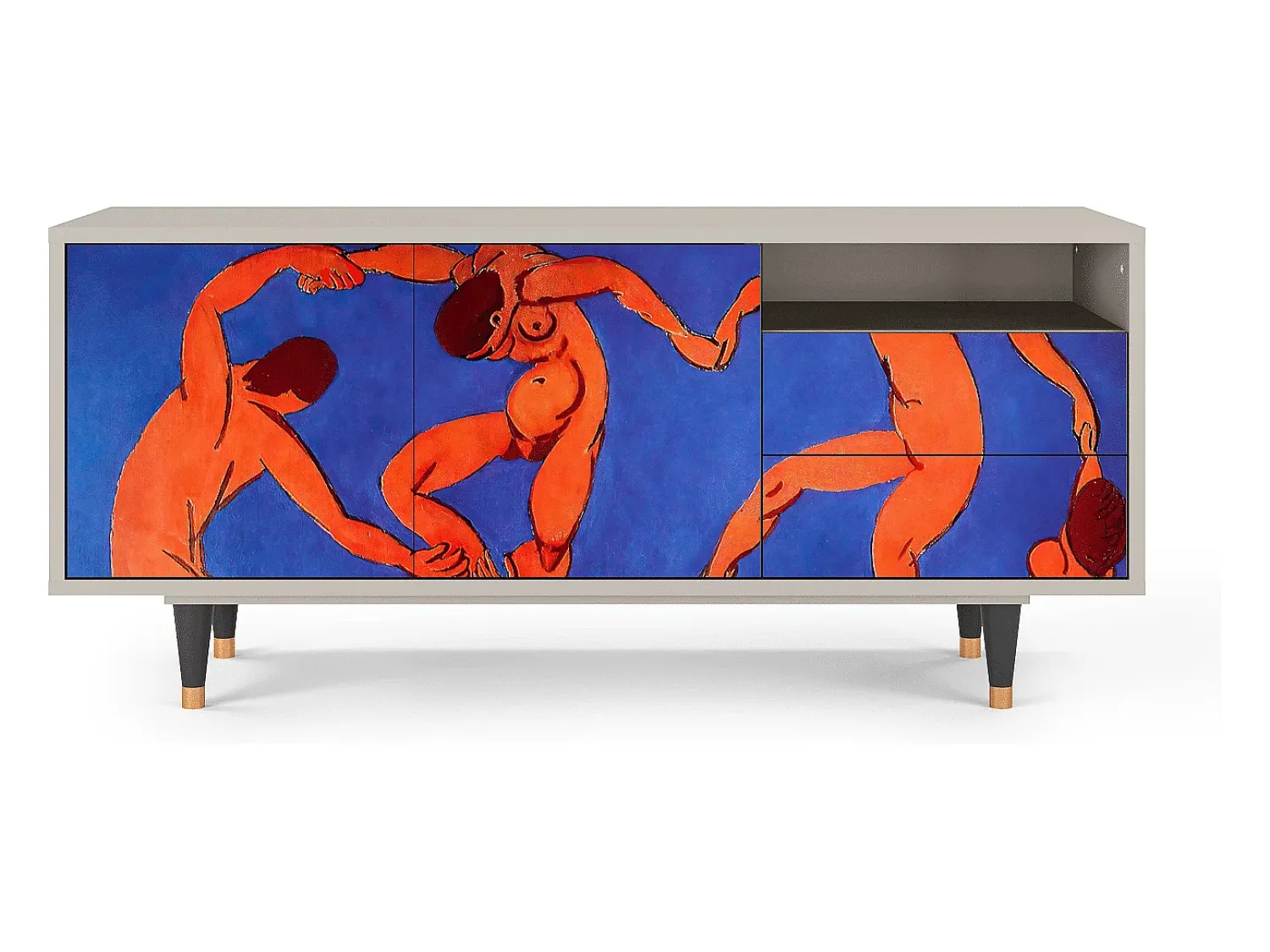 Mueble de TV - 125х56х41 cm - T7 - The Dance by Matisse , Areia^ Móvel De Tv