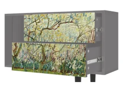 Mueble de TV - 170х69х48 cm - T1 - The Branco Orchard, Cinza^ Móvel De Tv