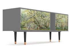 Mueble de TV - 170х69х48 cm - T1 - The Branco Orchard, Cinza^ Móvel De Tv