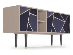 Mueble de TV - 150х69х41 cm - T5 - The Amethyst, Latte^ Móvel De Tv