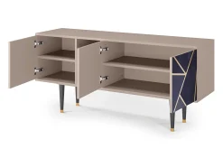 Mueble de TV - 150х69х41 cm - T5 - The Amethyst, Latte^ Móvel De Tv