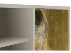 Móvel De Tv| Mueble de TV - 170х69х48 cm - T2 - The Kiss by Klimt , Areia Bege