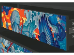 Móvel De Tv| Mueble de TV - 170х59х48 cm - T4 - The Girl - James Jean, Antracite Cinza antracite